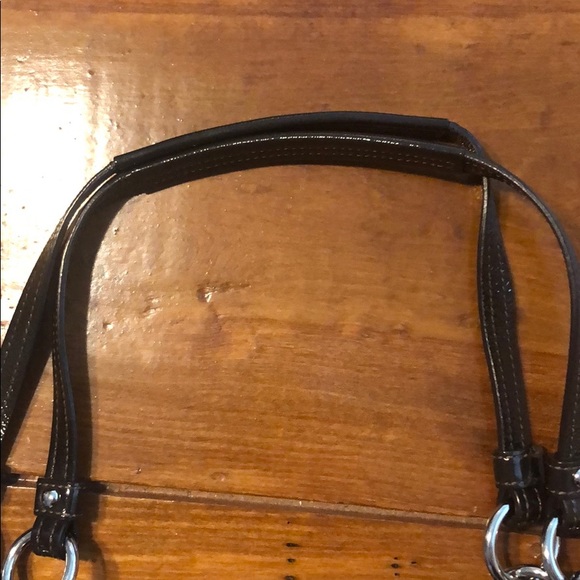 Brown & Beige Coach Bag - Picture 3 of 7